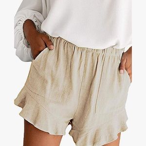 Tan Cute Shorts